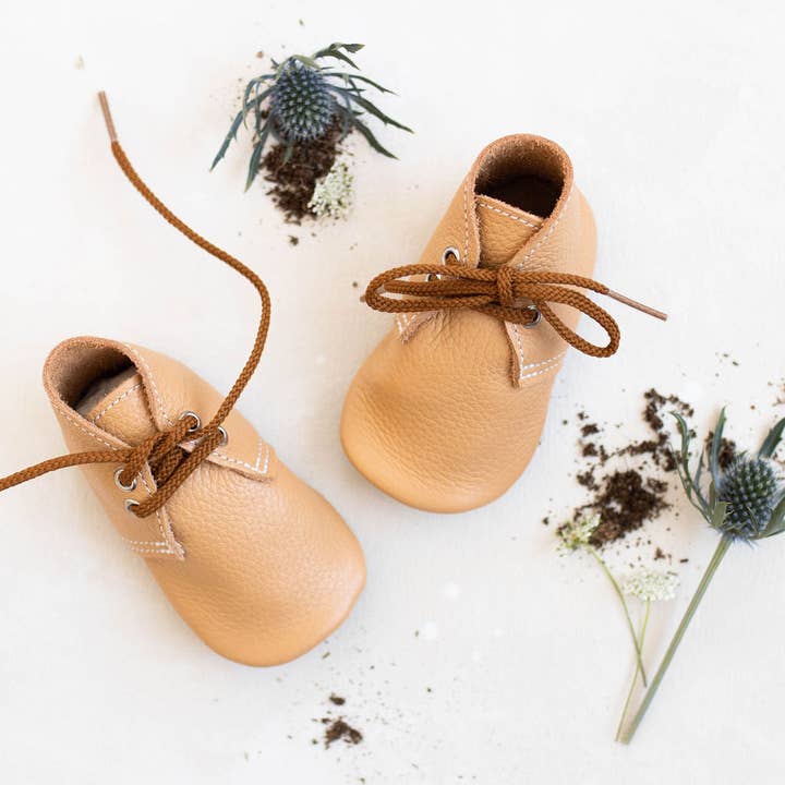 the oxford: cashew for wholesale by Mon Petit Shoes