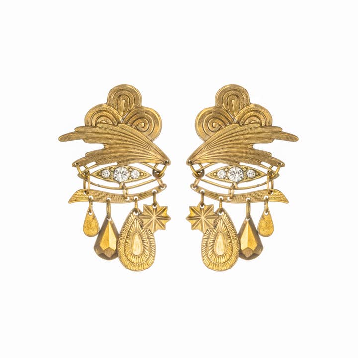We Dream in Colour - Wholesale Stud/Post Earrings - Nazara Evil Eye Earrings
