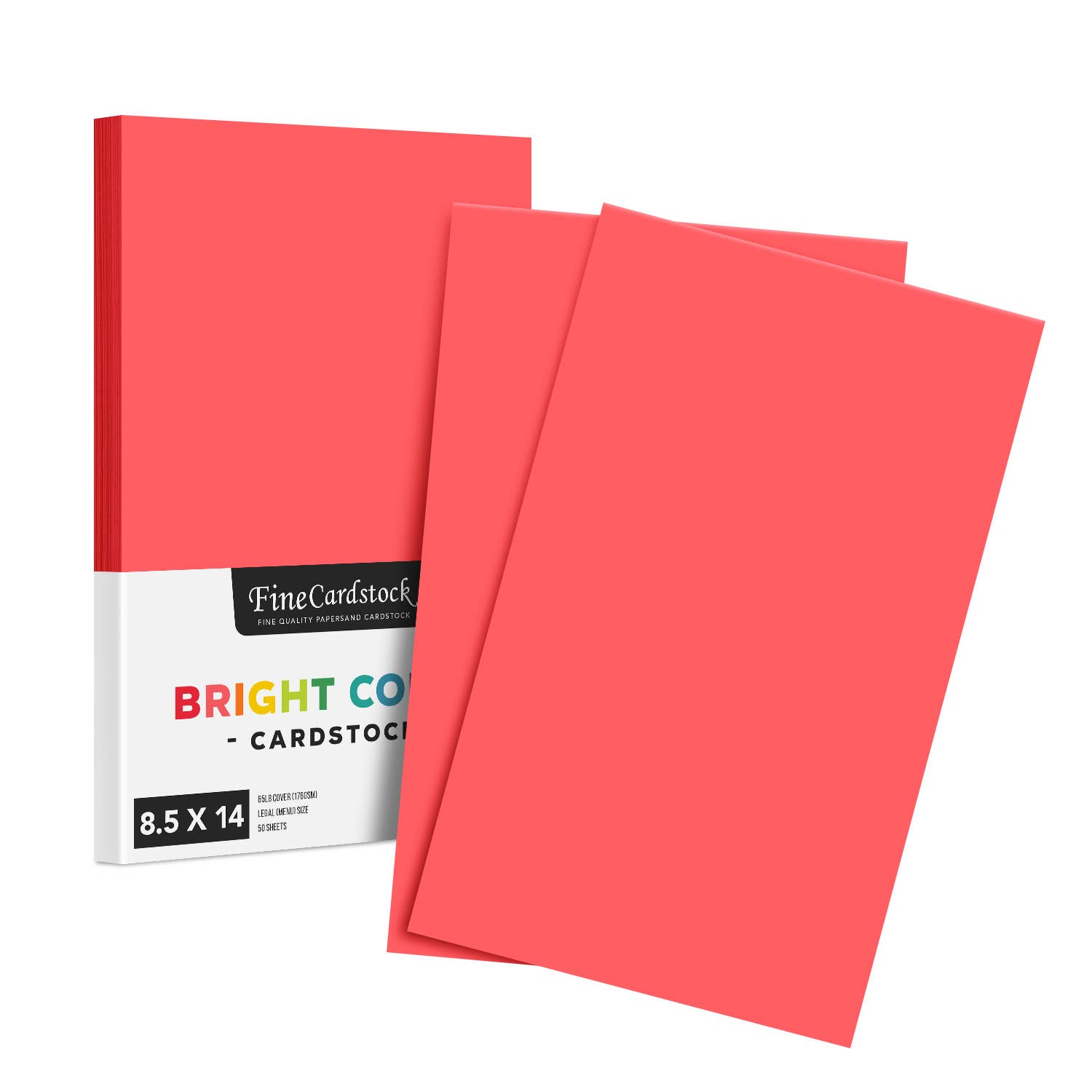 Fine Cardstock – wholesale Hantverkstillbehör – Ljus färg Cardstock papper - 65 lb täcka (176 GSM) - 50 Antal42
