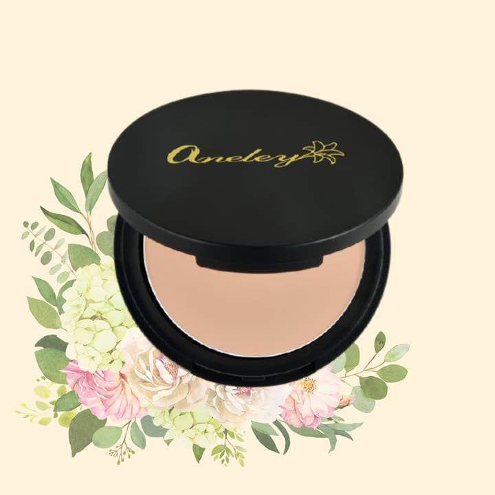 Natural Prep and Set Translucent Setting Pressed Mineral Powder for wholesale by ANELEY COSMETICS