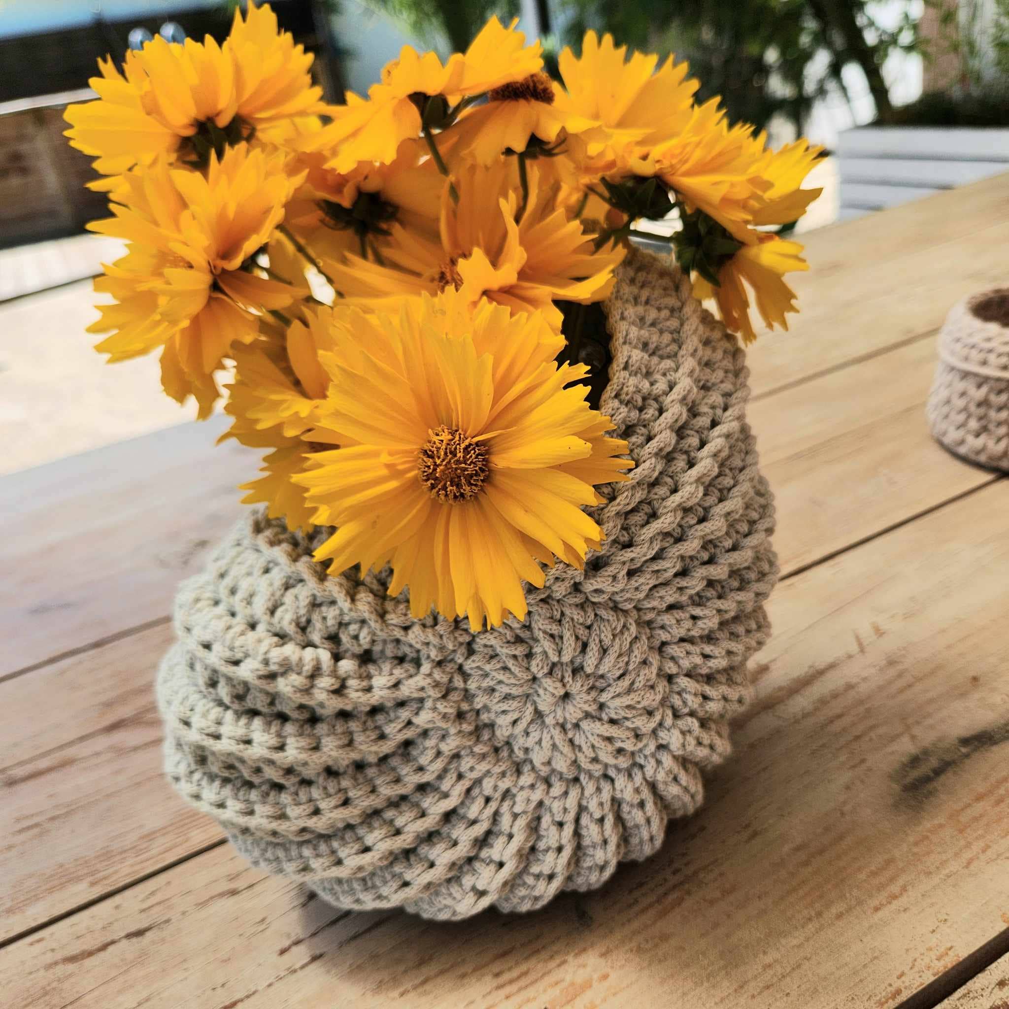 Naturalmarjory – wholesale Korg – Ammonite M, bohemisk dekorativ korg i form av snäcka6