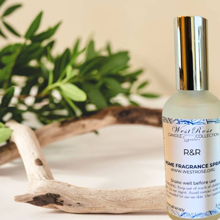 Home Fragrance Spray, R&R for wholesale by West Rose Signature Candle Collection