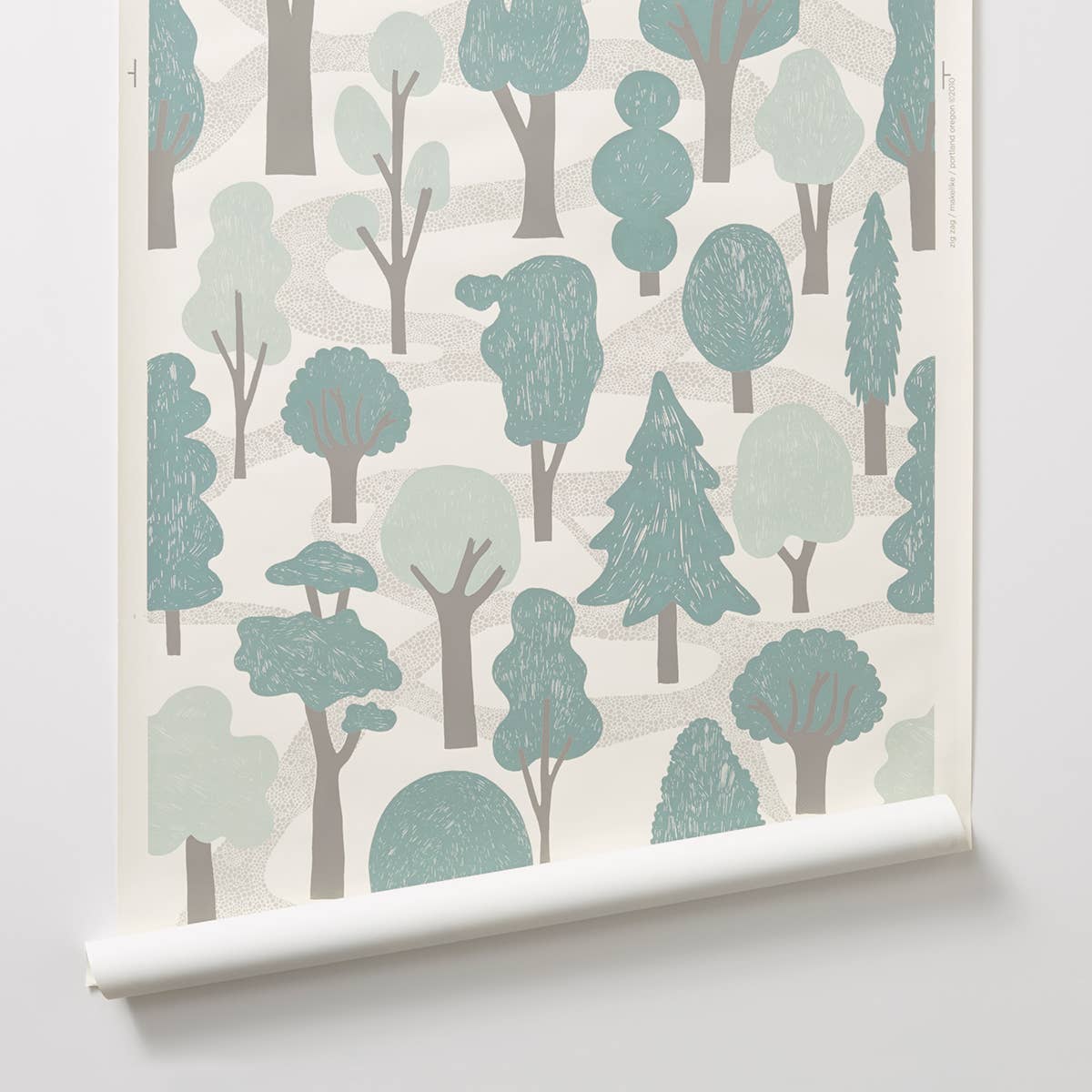 Makelike - Vendita all'ingrosso Carta da parati - Carta da parati serigrafata a mano a quattro colori Zig Zag1