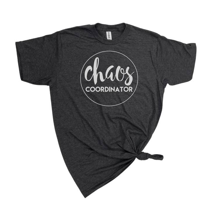 dkhandmade - Wholesale Screen Printed T-Shirt - Unisex - CHAOS COORDINATOR T-SHIRT7