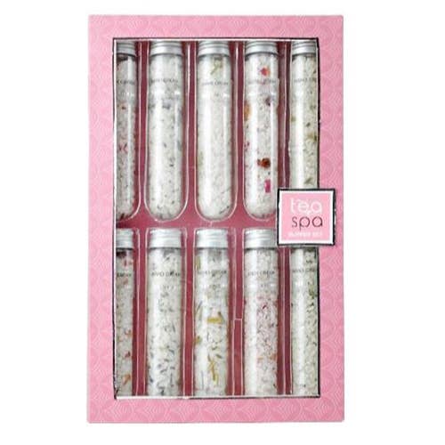 UBM – wholesale Badsalt – Tea Spa - Coli blandade badkristaller, set med 10 rör2
