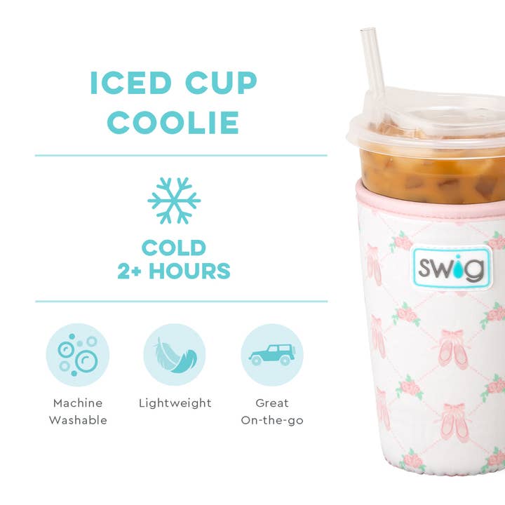 Swig Life - Wholesale Drink Huggers & Koozies - On Pointe Iced Cup Coolie (Medium)