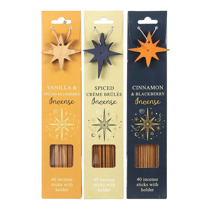 Something Different Wholesale – wholesale Incense – Set of 18 Starry Night Incense Stick Gift Sets in Display2