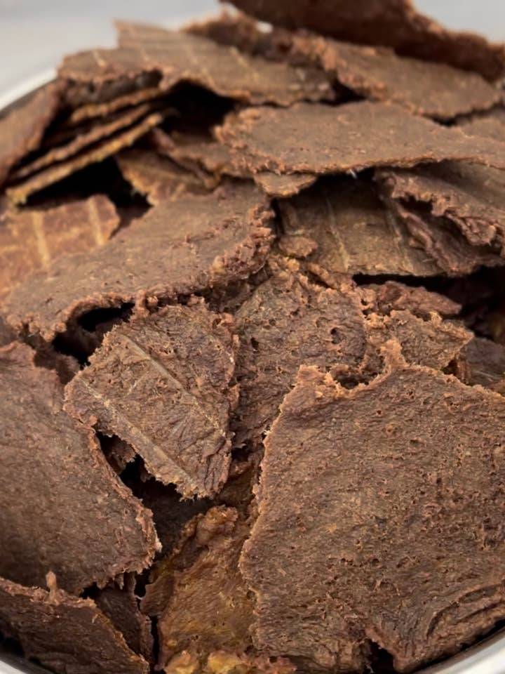 Caixa de 10 lb de Jerky de Peru Desidratado 1 Ingrediente por atacado de Sully Snacks LLC