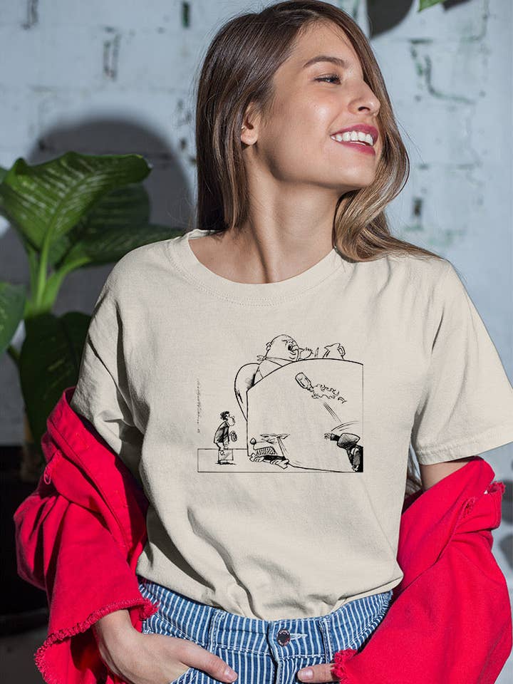 The Hungry And The Rebellous Tshirt Wilfred Hildonen Designs for wholesale by SmartPrintsInk