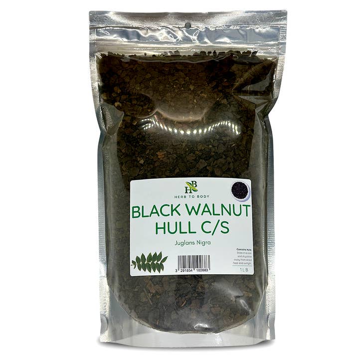 Herb To Body - Wholesale Herbs - Black Walnut Hull C/S 1lb