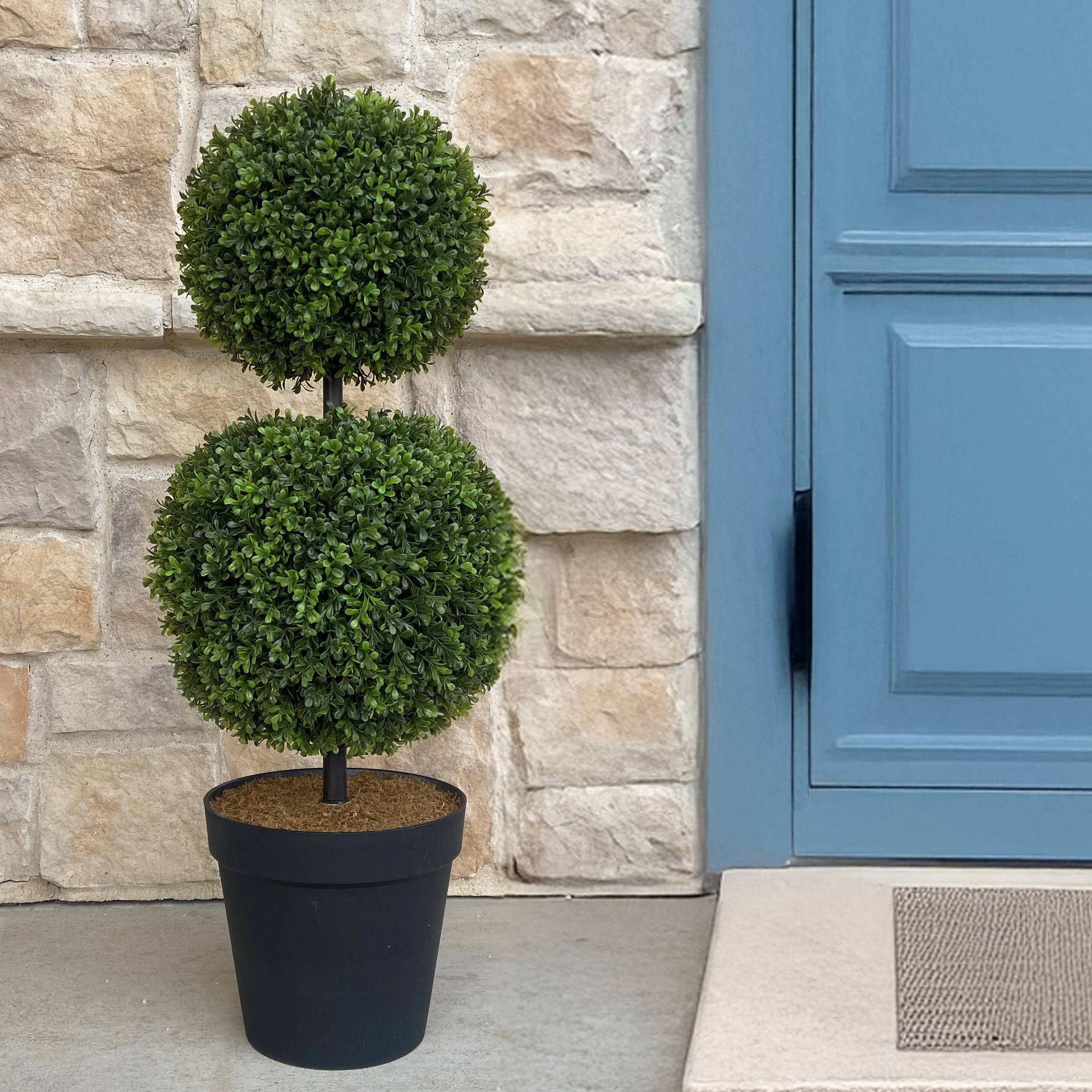 Haute Decor - Wholesale Artificial Plant - Adjustable Double Artificial Boxwood Topiary5