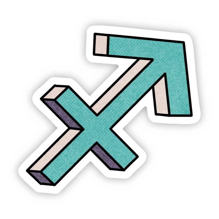 Big Moods - Wholesale Sticker - Sagittarius Symbol Zodiac Sticker