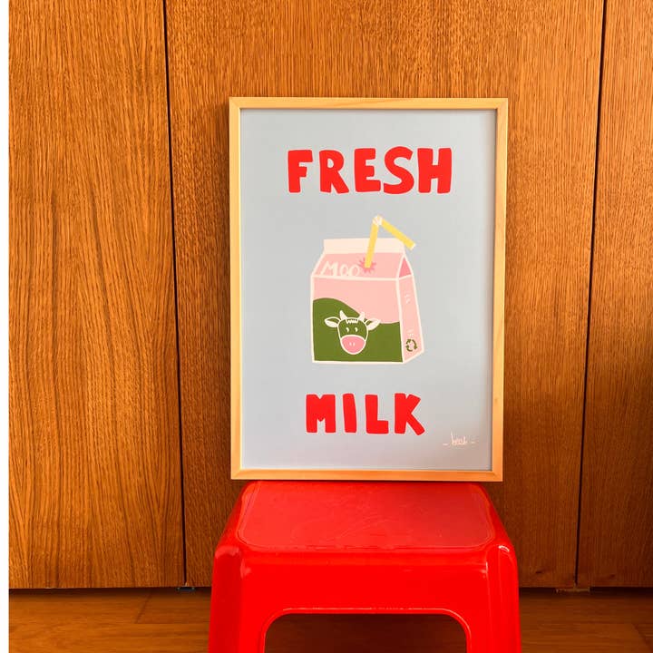 beeb - Wholesale Poster - Affiche 'Fresh Milk'2