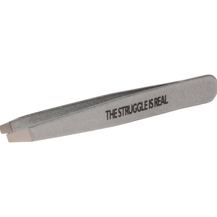 Silver Sparkle « The Struggle » est une vraie pince à épiler pour la vente par Secret Service Beauty
