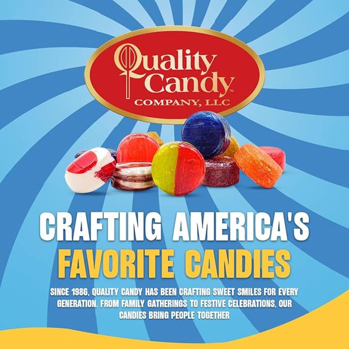Quality Candy Company - Vente Bonbons durs - Bonbons Durs à la Menthe Chocolatée Starlight de Quality Candy - 5lb en Vrac7