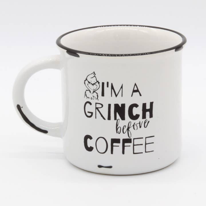 Grinch| Nightmare before coffee | Christmas Coffee for wholesale by The MAD Mugs