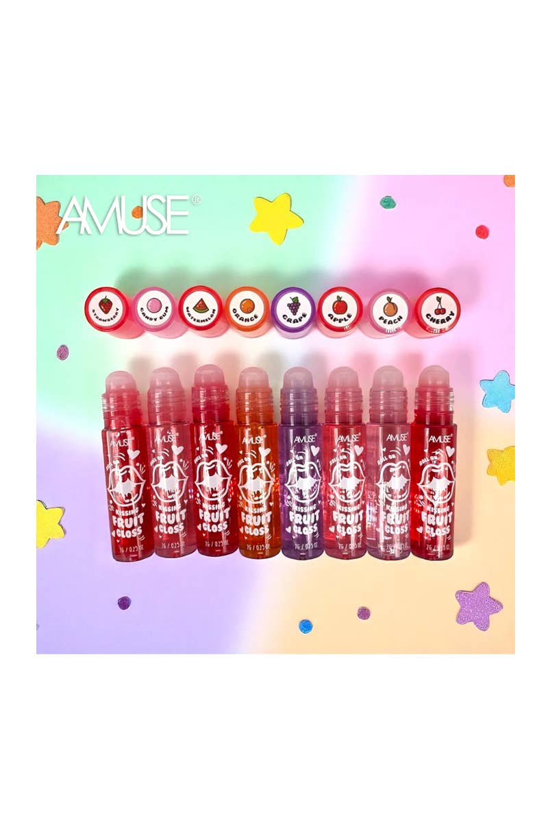 PINEAPPLE Beauty - Vente Brillants à lèvres et gloss - Brillant à lèvres Amuse LIP020-1M Kissing Fruit Roll On, 36 pièces4