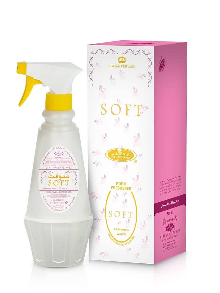 Al Rehab Soft Room Freshener 500 ml for wholesale by Eastern Perfume LLC