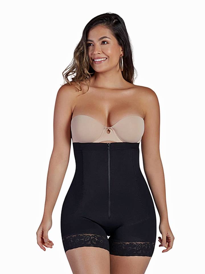 Curveez Sculpting Booty Buddy High Waisted Shorts CUR5505 for wholesale by Lingerie Mart