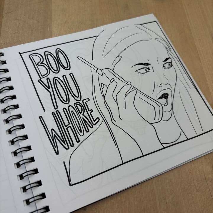 UNDERDOG NATION - Wholesale Coloring & Activity Book - Adult - Mean Girls Pint Size Coloring Book5