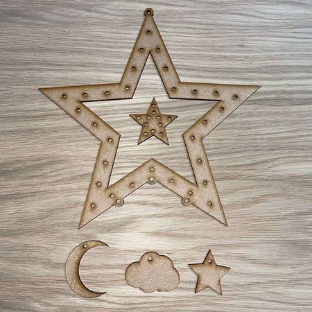 manchester laser cuts - Wholesale DIY Craft Kit - Make your own Dream Catcher3