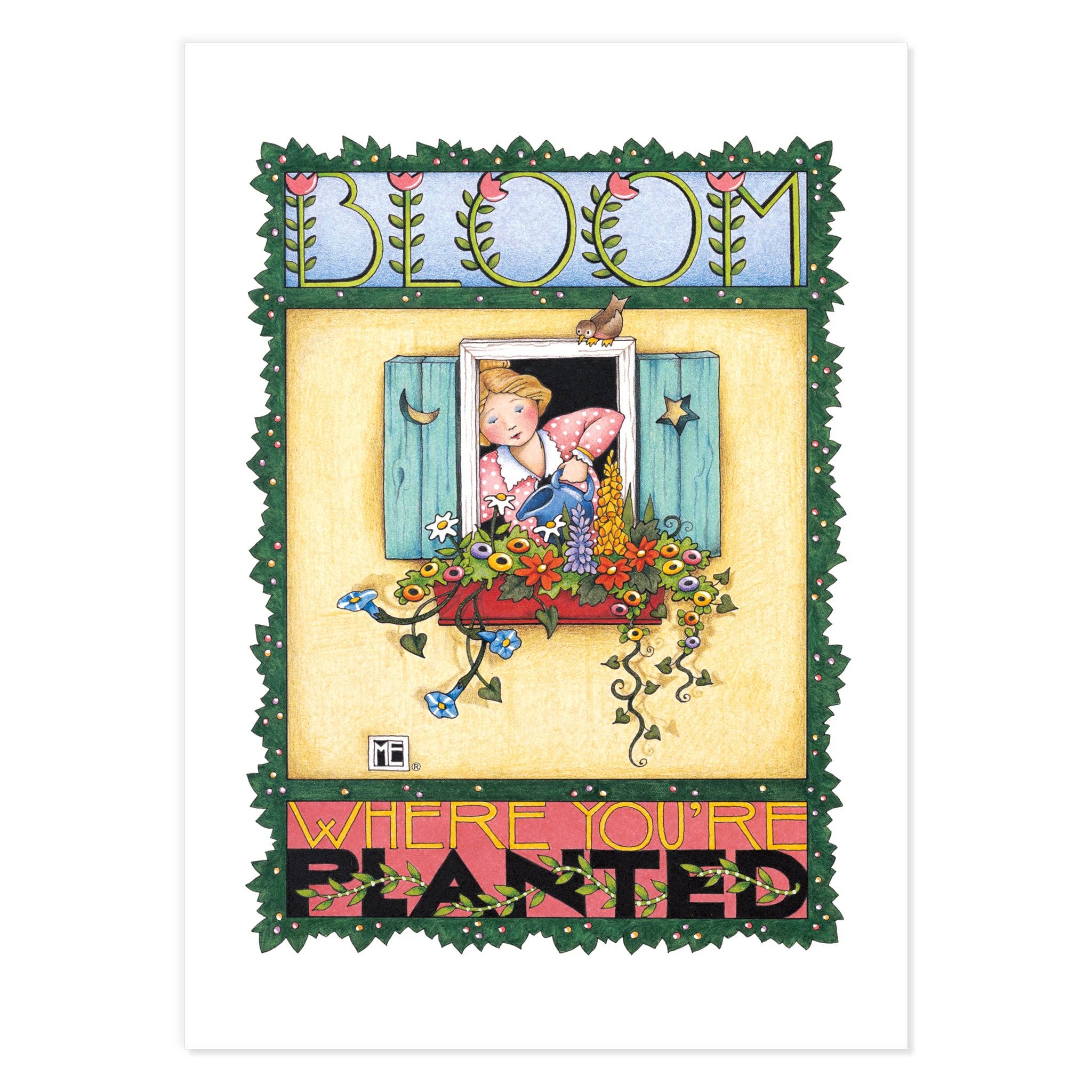 Mary Engelbreit Studios – wholesale Vykortsset – Vårens vykort1