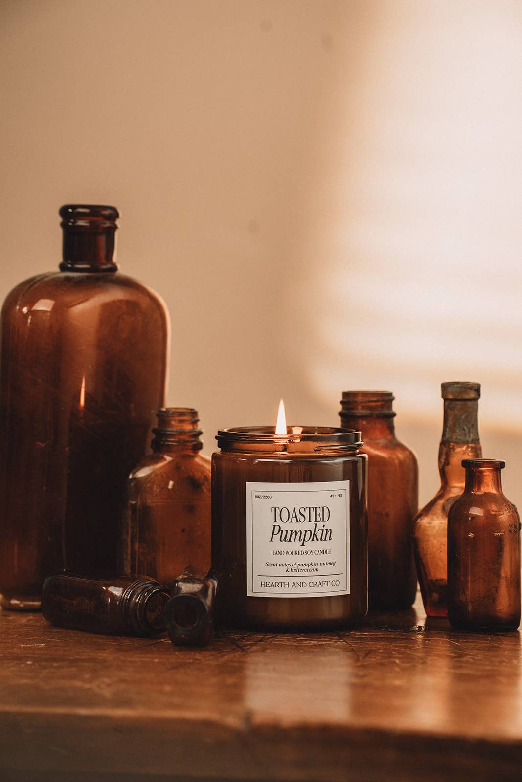 Hearth and Craft Candle Co. - Wholesale Jar/Filled Candle - TOASTED PUMPKIN27