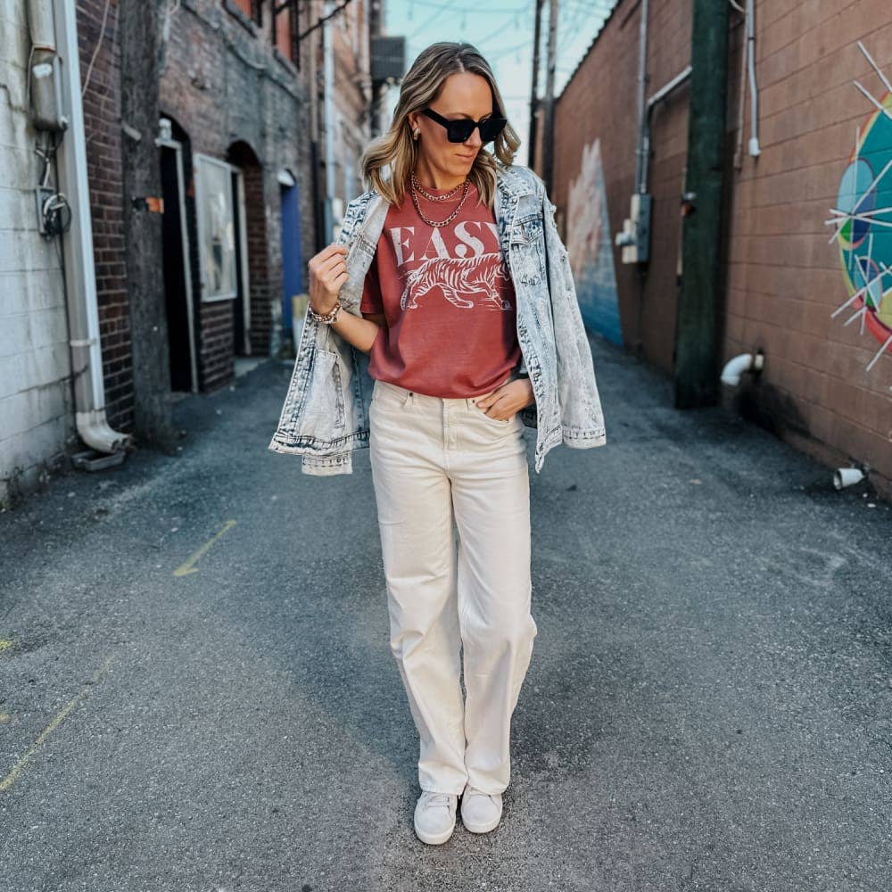 Brick Easy Tiger Tee for wholesale on Faire2