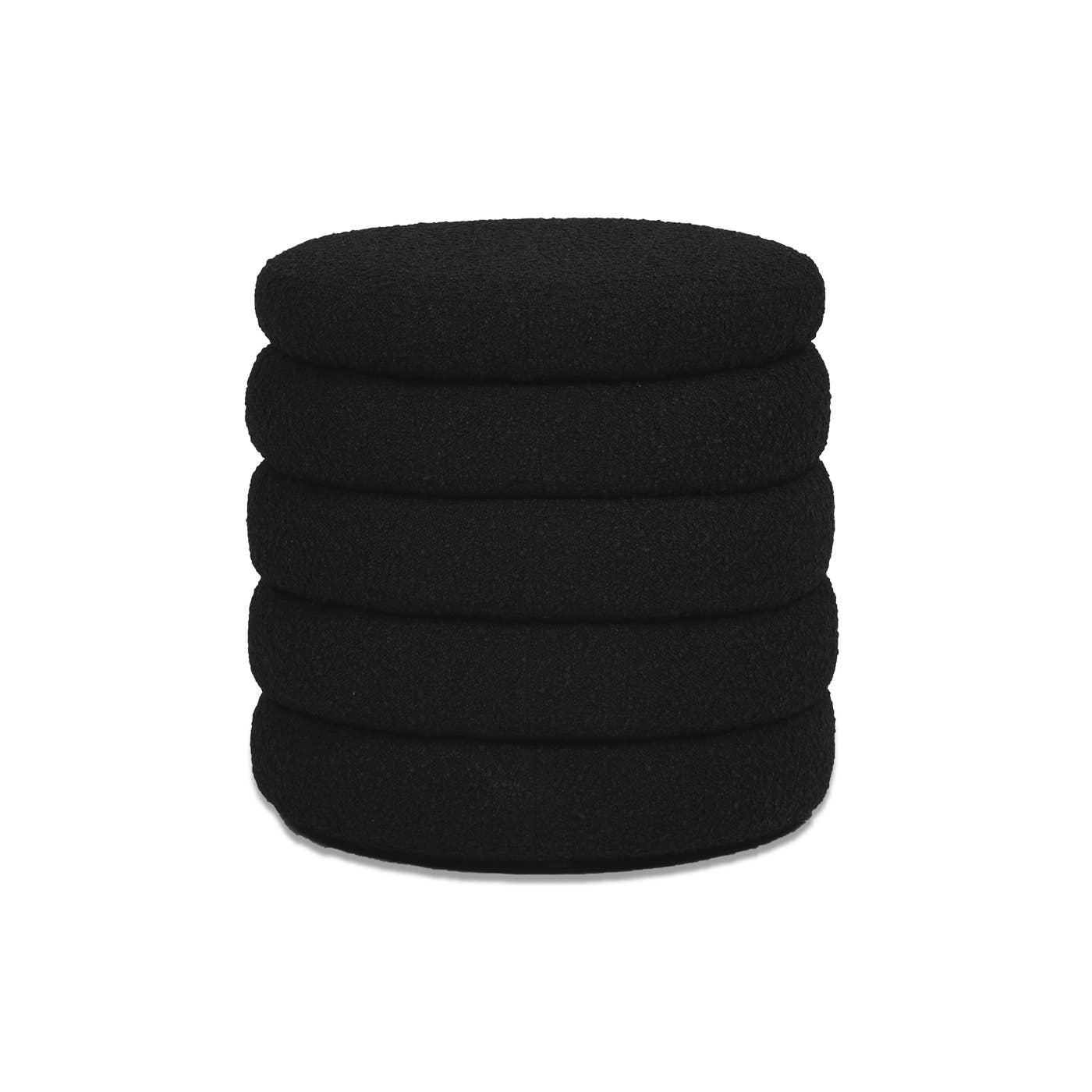 Jennifer Taylor Home - Wholesale Ottoman - Fuji Oversized Round Storage Ottoman6