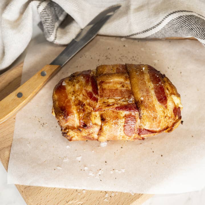 Family Farms LLC - Wholesale Chicken - Bacon Wrapped Stuff Chicken Breast - Broccoli Cheddar