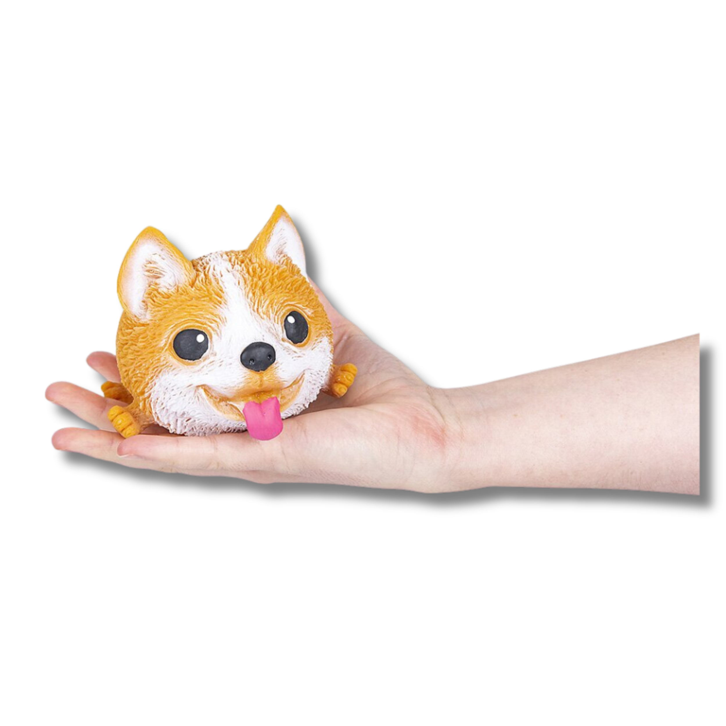 JSBlueRidge Toys – Großhandel Fidget Toy – Kinder – Puffy Hund Quetsch- & Dehnbares Fidget-Spielzeug für Kinder - Sortiert1