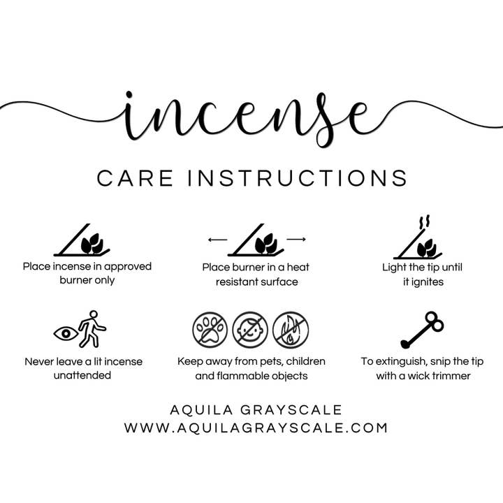 Aquila Grayscale – wholesale Rökelse – Dusk Till Dawn Rökelsepinnar