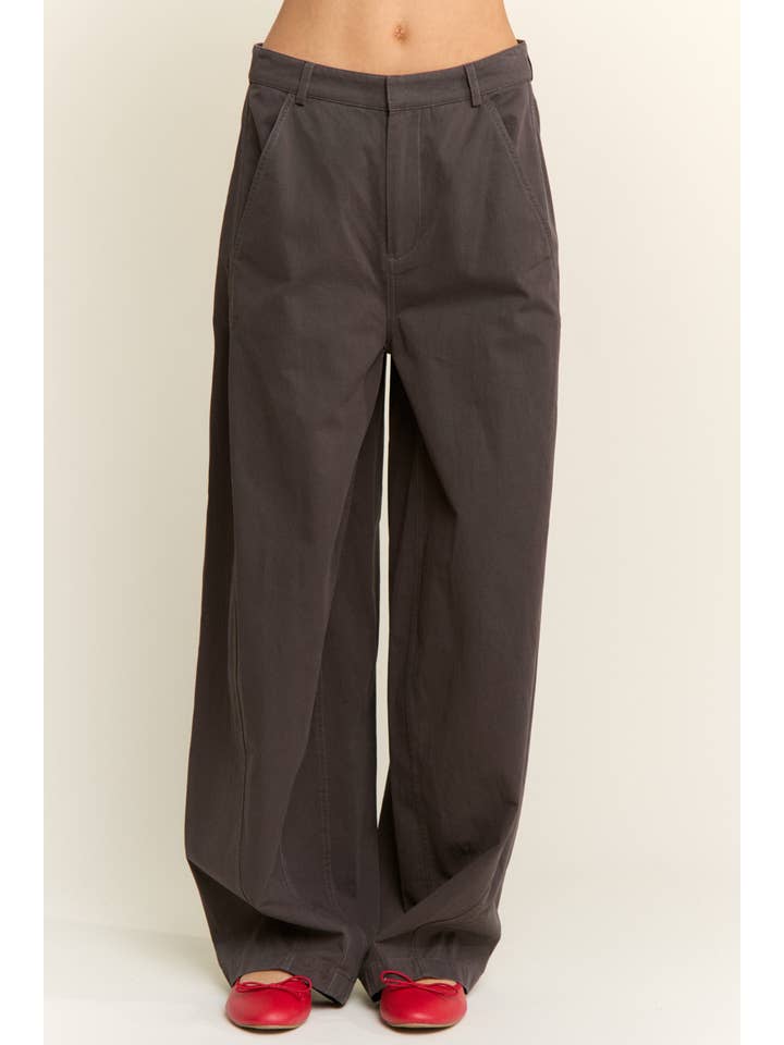 CANDESCENT - Wholesale Pants - Women's - High Rise Wide Leg Relaxed Pants5