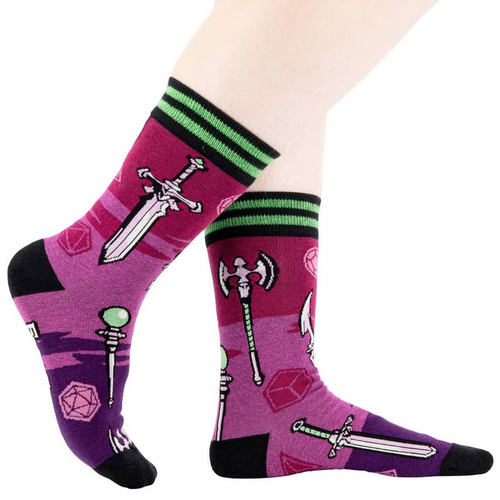 Sokken van Verwonding Crew Sokken voor wholesale door FootClothes LLC