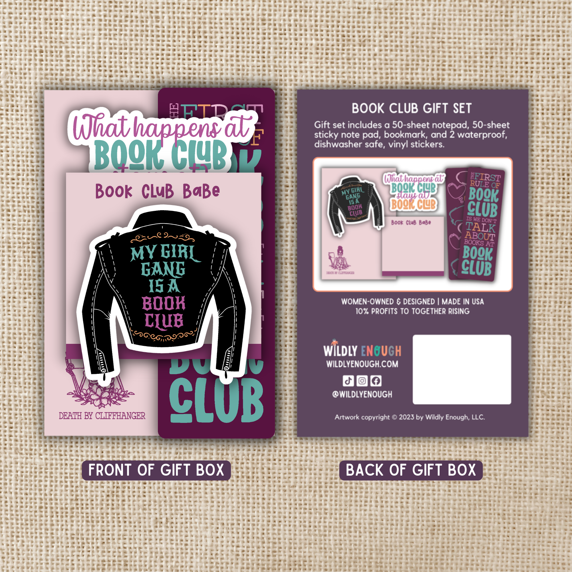 Kingdom of Threads - Wholesale Stationery/Notecard Set - Book Club Boxed Stationery Gift Set1