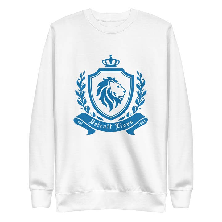 Sara Lutz Art - Wholesale Graphic Sweatshirt - Unisex - Lions Crest Sweatshirt1