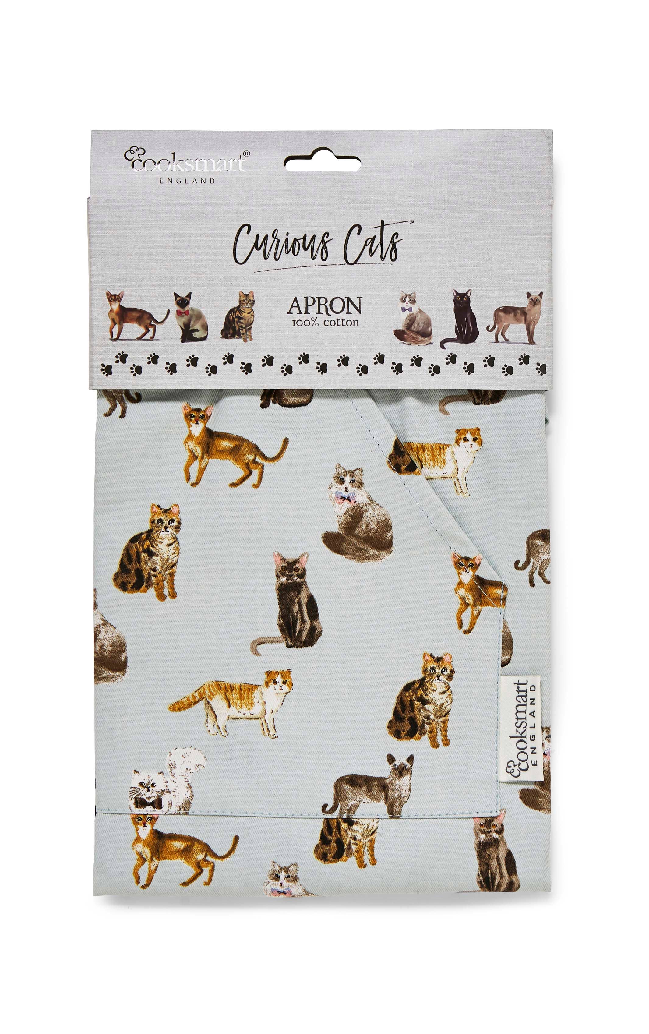 Multi Apron Curious Cats for wholesale on Faire1