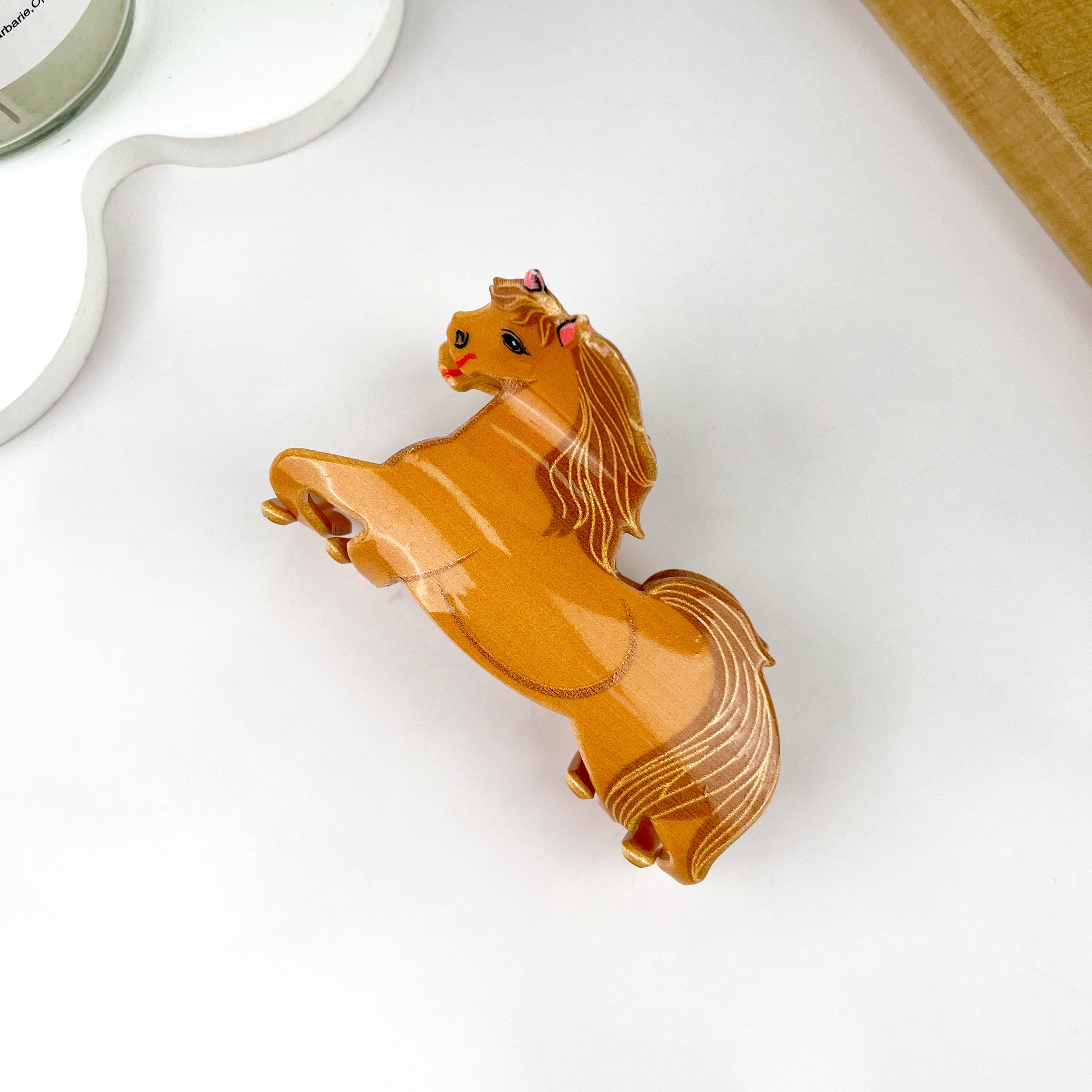 mildstyles – wholesale Hårklämma - Dam – Höst- och vinterhårklämmor i akryl med ekorre- och djurmotiv11