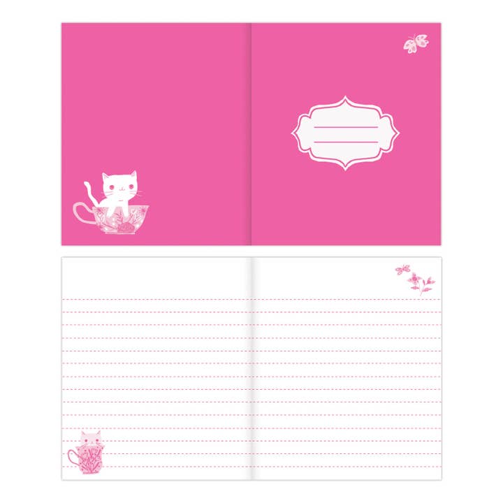Chronicle Books - Wholesale Journal/Diary - Kids - Teacup Kittens Locked Diary