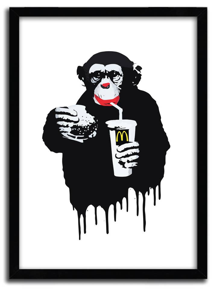 FASTFOODMONKEY McDonald's av Thirsty Bstrd för wholesale av K.Olin Tribu