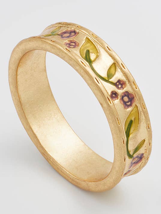 Anillo de Oro Zarzamora Bramble para venta al por mayor de Fable England