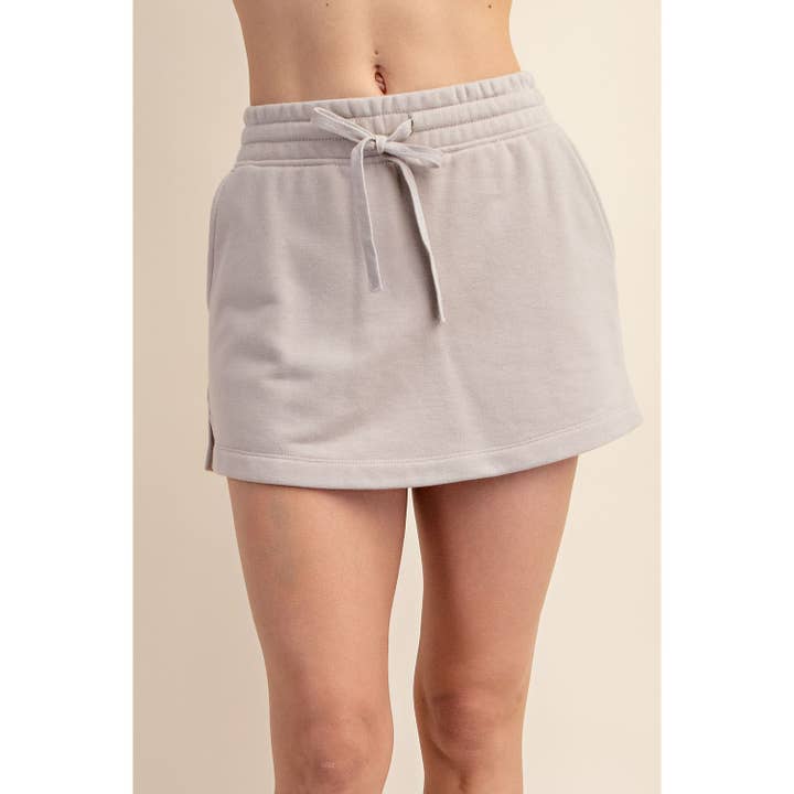 Rae Mode - Wholesale Broekrok - Dames - FRENCH TERRY KORTE ROK18