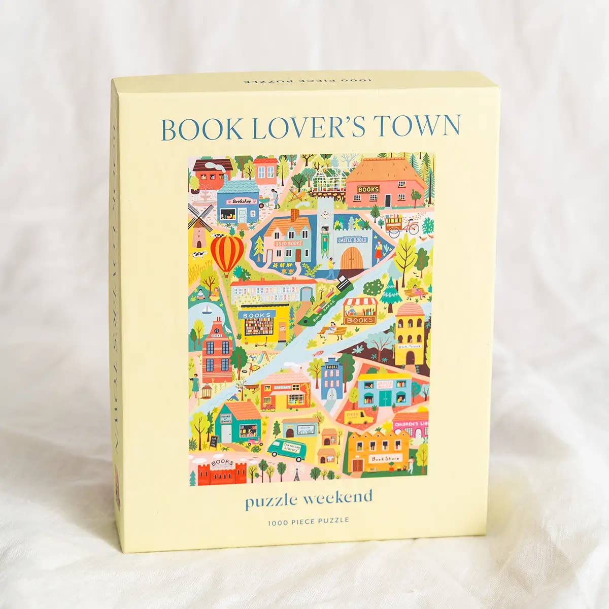 Puzzle Weekend – wholesale Pussel - Vuxen – Book Lover's Town pussel med 1000 bitar