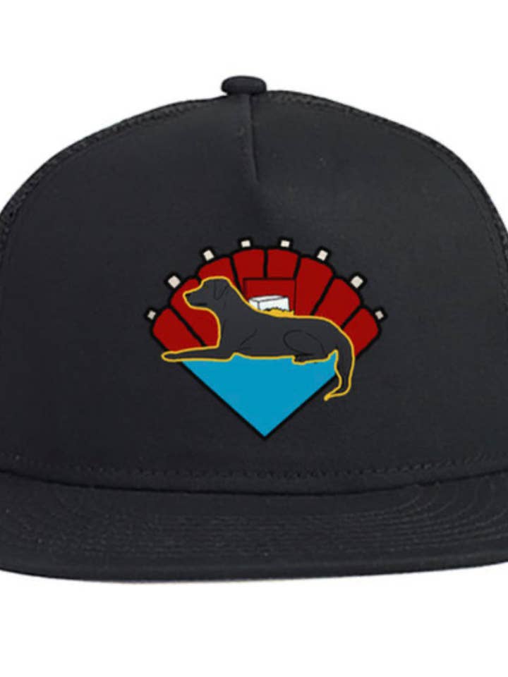 Bord plat à dos complet - Ribs & Whisky (noir) pour la vente par B6B clothing and apparel