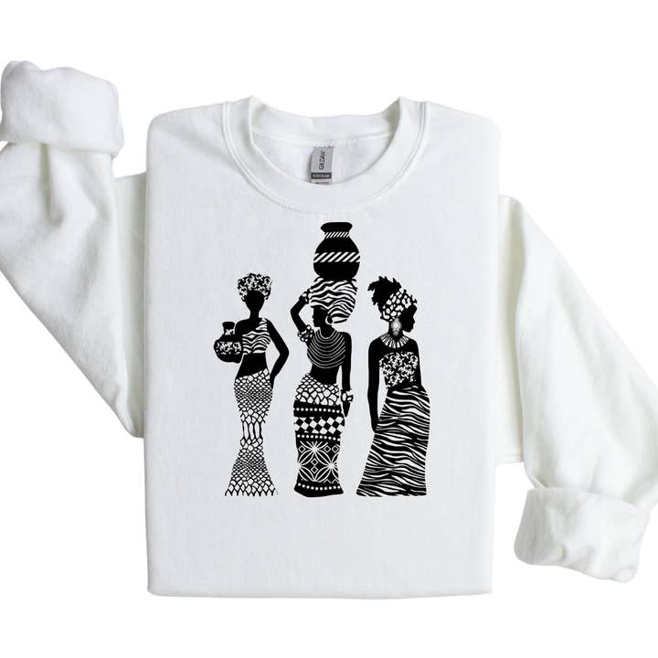 African Ladies - Sweatshirt for wholesale by Rose and Daisy Gifts