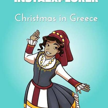 Books by splitShops - Wholesale Preschool Book (3-5) - Christmas in Greece - Paperback