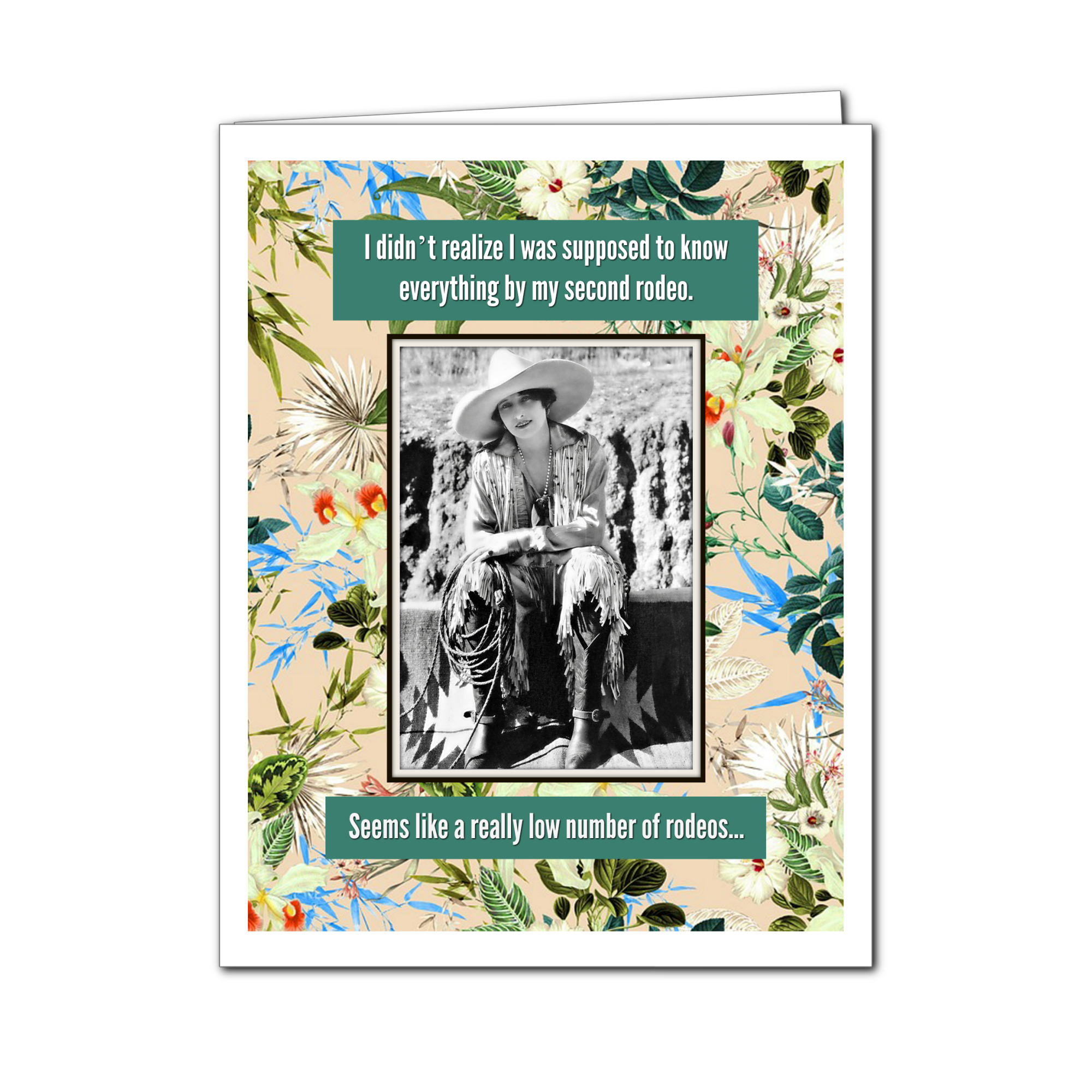 Ümlaut Brooklyn - Wholesale Everyday Greeting Card - My Second Rodeo - Everyday Card2