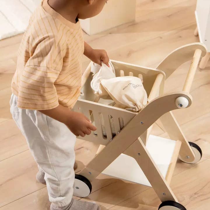 Coco Village - Wholesale Wood Toy - Kids - Wooden Shopping Cart9