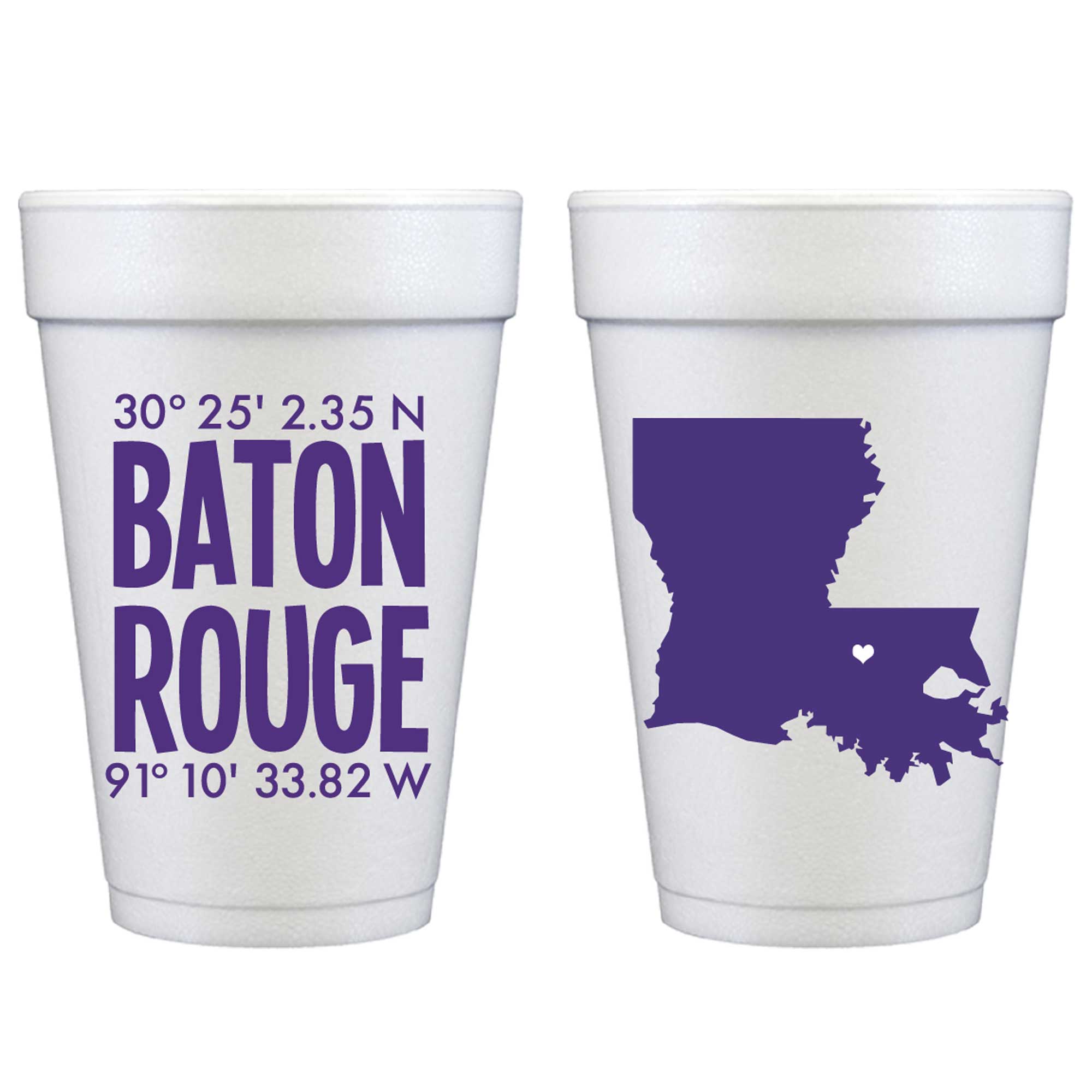 Clemson, SC Reusable Party Cups – Happy By Rachel