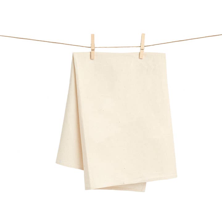 Canvastry - Wholesale Tea towel - Custom Printed Natural Flour Sack Tea Towel 27"x27"3